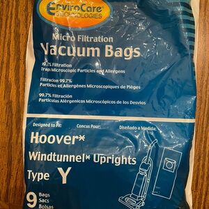 Type Y Vacuum Bags - EnviroCare® Technologies